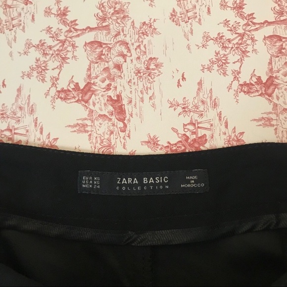 Ruffle hem Zara basic shorts Skort XS flounce hem - Picture 6 of 6